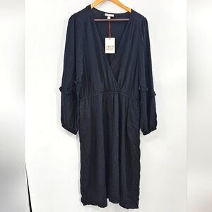 Knox Rose Black Dress NWT Size Large